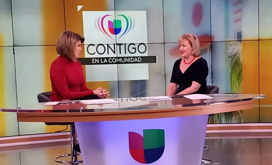 Mayra Sosa en Univisión 23 – Contigo en la Comunidad